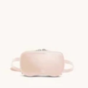 Senreve Coda belt bag in Pebbled blush.